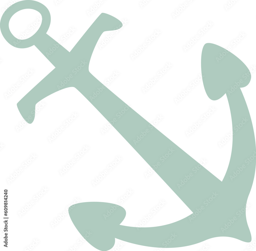 Sea Anchor Silhouette