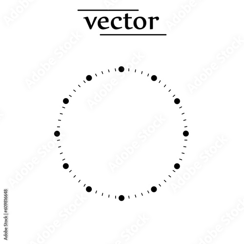 clock face vector illustration on white background..eps