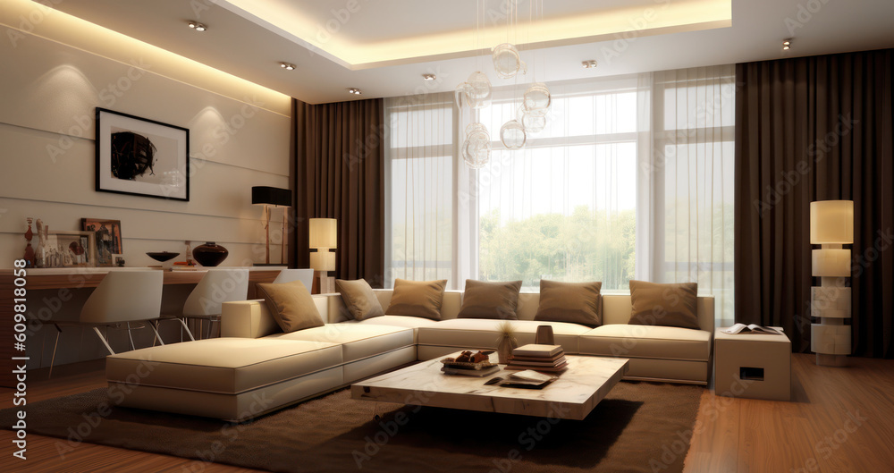 Fototapeta premium home interior designs