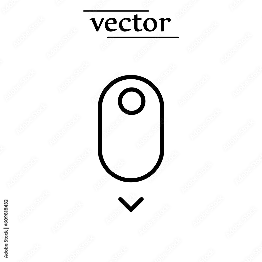Scroll down up - computer mouse icon vector illustration on white background..eps Scroll down up - computer mouse icon vector illustration on white background..eps