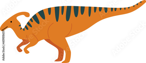 Fototapeta Naklejka Na Ścianę i Meble -  Parasaurolophus Dinosaur Standing