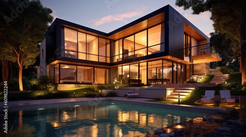 Modern architecture home design © Zain Graphics