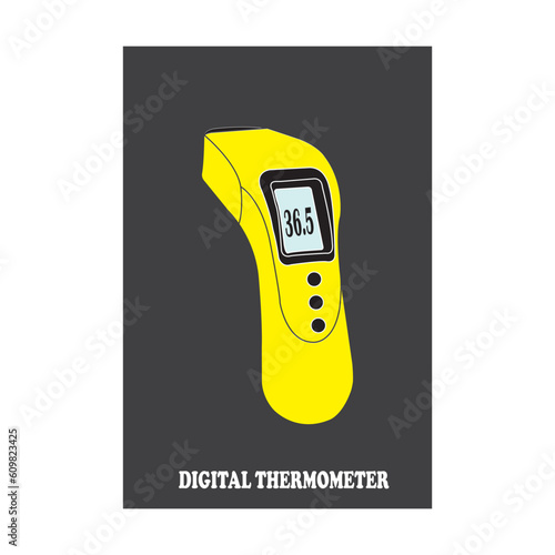digital thermometer icon