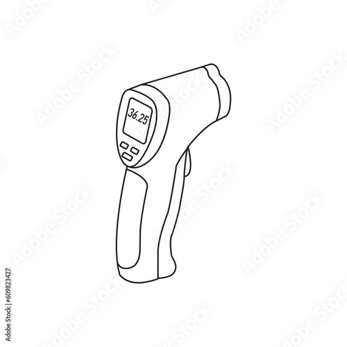 digital thermometer icon
