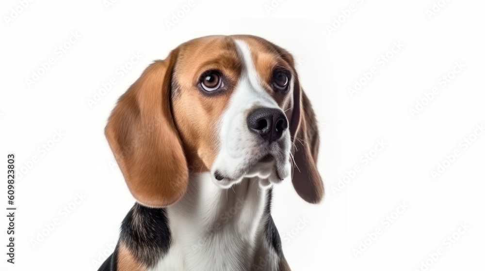 beagle dog portrait beagle dog portrait