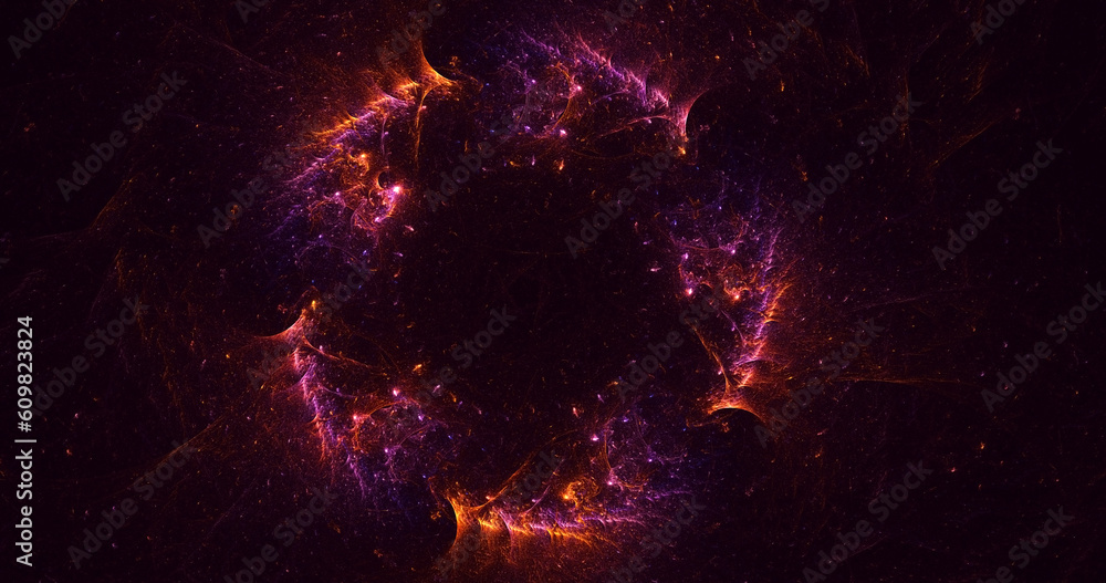 3D rendering abstract multicolor fractal light background 3D rendering abstract multicolor fractal light background