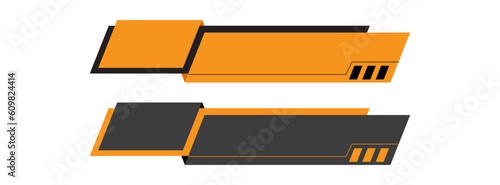 lower third for show and entertainment credit name and title