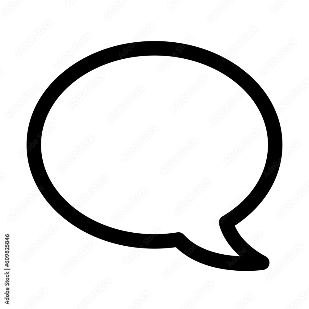 吹き出し、丸を表すラインスタイルのアイコン 吹き出し、丸を表すラインスタイルのアイコン