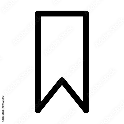 リボンを表すラインスタイルのアイコン