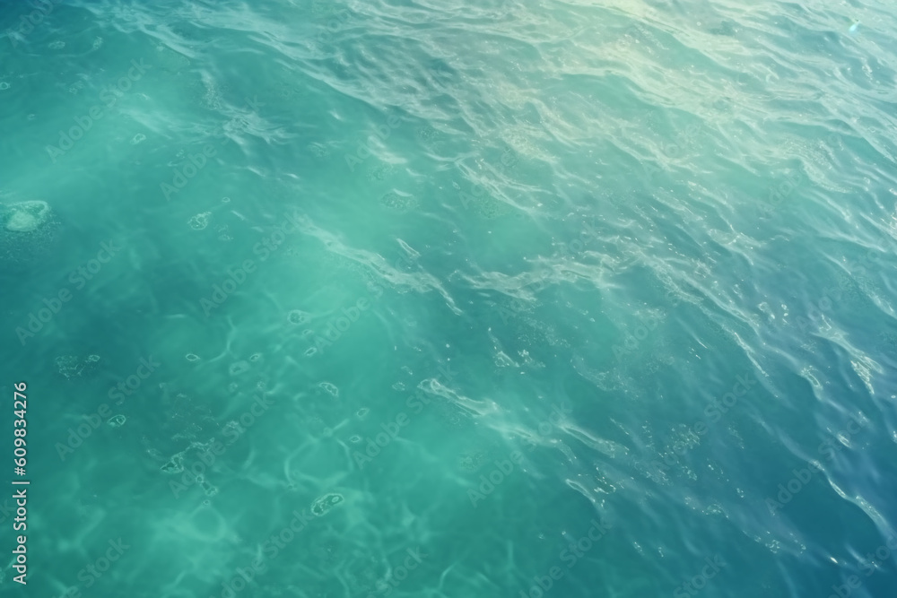 Frosted glass texture, summer seaside, mint color. AI generative Frosted glass texture, summer seaside, mint color. AI generative