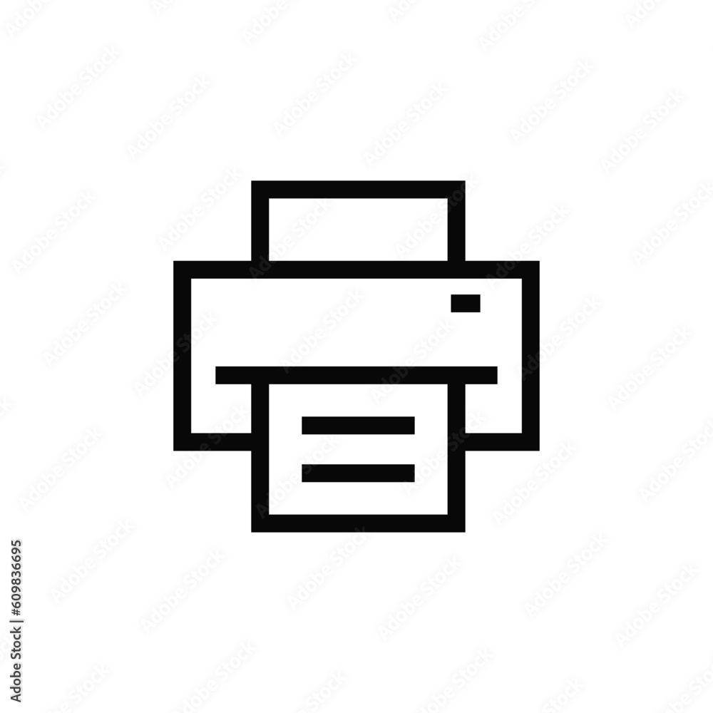 Printer icon vector design trendy Printer icon vector design trendy