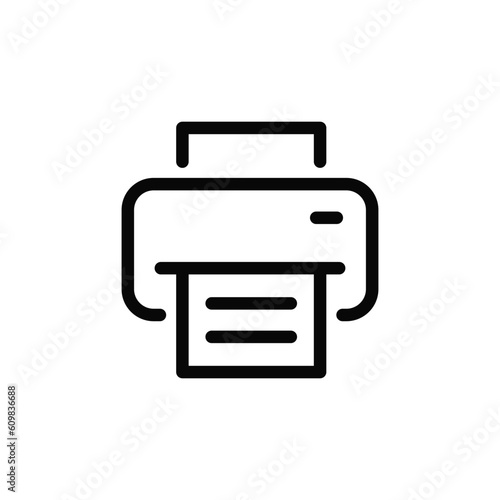 Printer icon vector design trendy