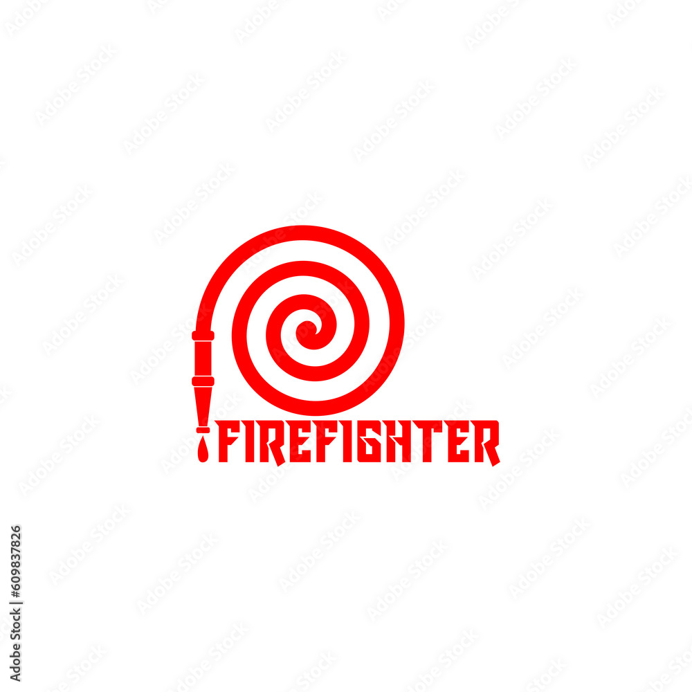 Firefighter icon isolated on transparent background
