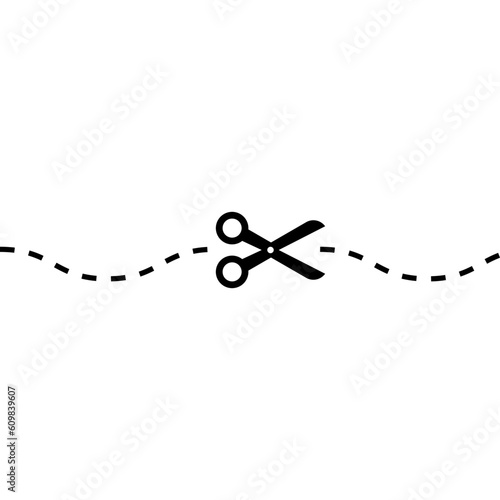 Scissors Cutting Line