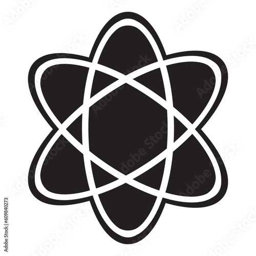 atom icon vector