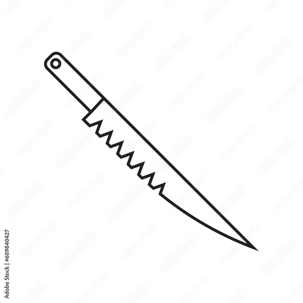 knife icon vector knife icon vector