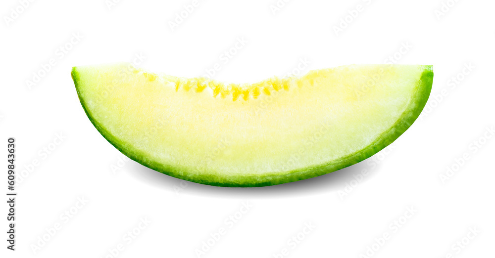 Melon isolated on the white background . Melon isolated on the white background .