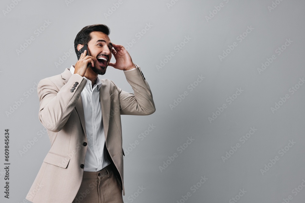 man smartphone phone connection business smile happy call suit portrait hold man smartphone phone connection business smile happy call suit portrait hold