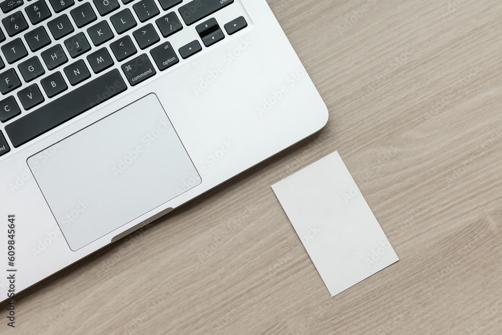 Pass business cards during meetings. Blank business card, mockup, vertical business card Pass business cards during meetings. Blank business card, mockup, vertical business card