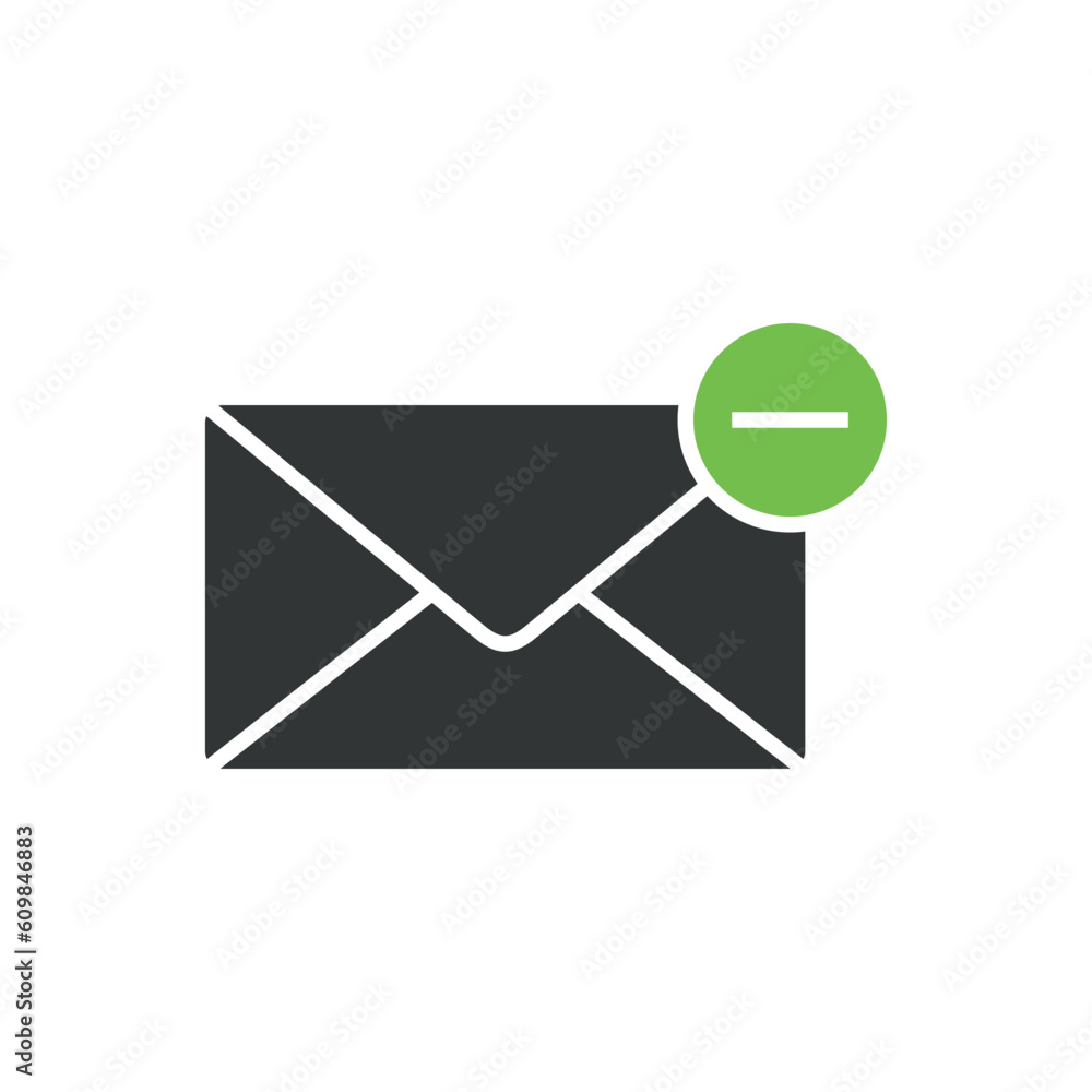 Trendy Envelope Icon Vector Template Trendy Envelope Icon Vector Template
