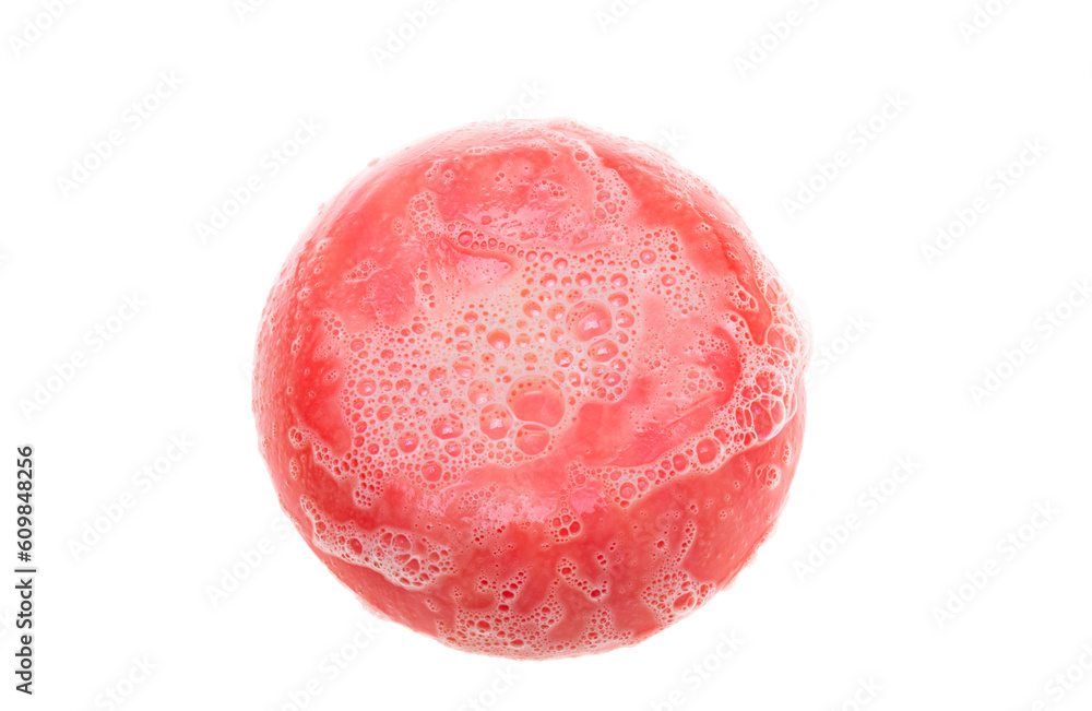 rose soap isolated on white background rose soap isolated on white background
