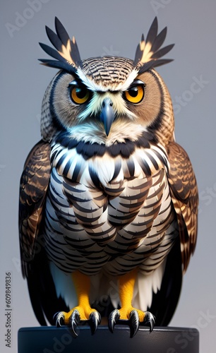 eagle owl photo