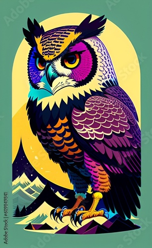 eagle owl photo
