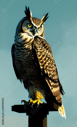 eagle owl photo