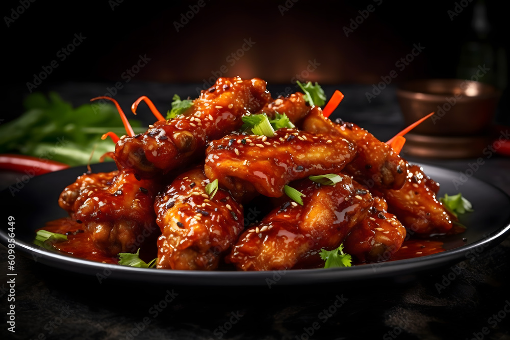 grilled chicken wings