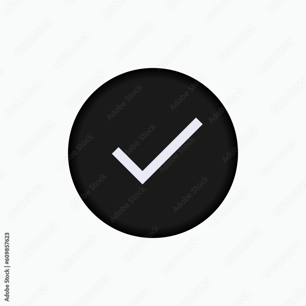 Confirmation Icon. Symbol to Ensure - Vector. Confirmation Icon. Symbol to Ensure - Vector.