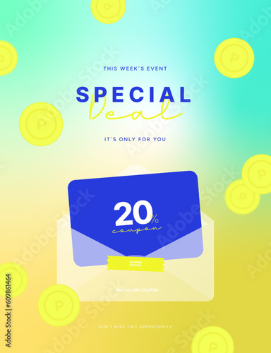 discount coupon for summer event 