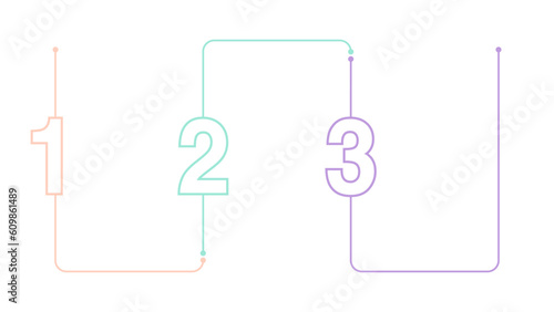 Blank company process chart infographic template as vector with 3 options can be used for progress, diagram, annual report, web design. Business concept
