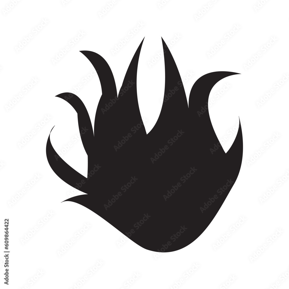 FIRE icon design template vector FIRE icon design template vector