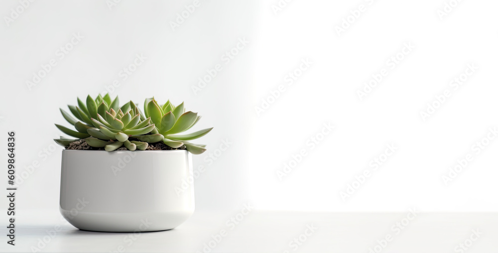 Houseplant isolated on white background, generative ai. Houseplant isolated on white background, generative ai.