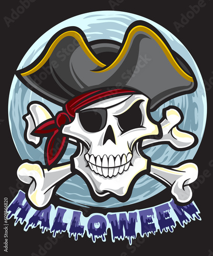 Halloween illustration design, illustration tshirt design,spooky illustration,fall illustration.