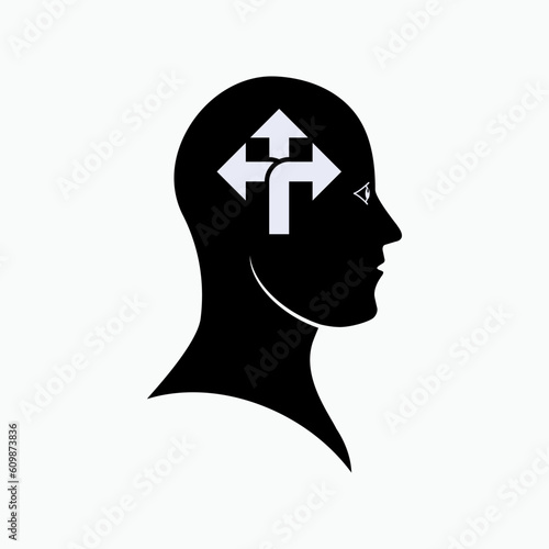 Decision Maker Icon. Manager, Commander Symbol.     