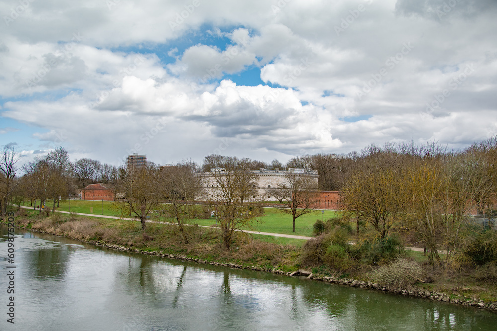 ingolstadt_, bayern, germany, 
beautiful view on a spring day