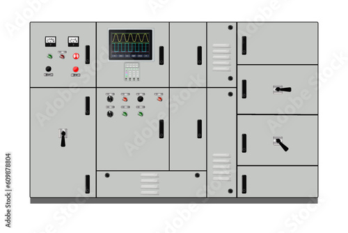 Control Panel. Production control panel and control of computer devices. Touchpad. 