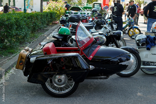 Oldtimer Mopeds und Motorräder Treffen in Rust im Burgenland am 3. Juni 2023 © Günter