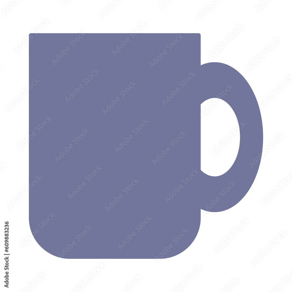 simple vector illustration gray cup on white simple vector illustration gray cup on white