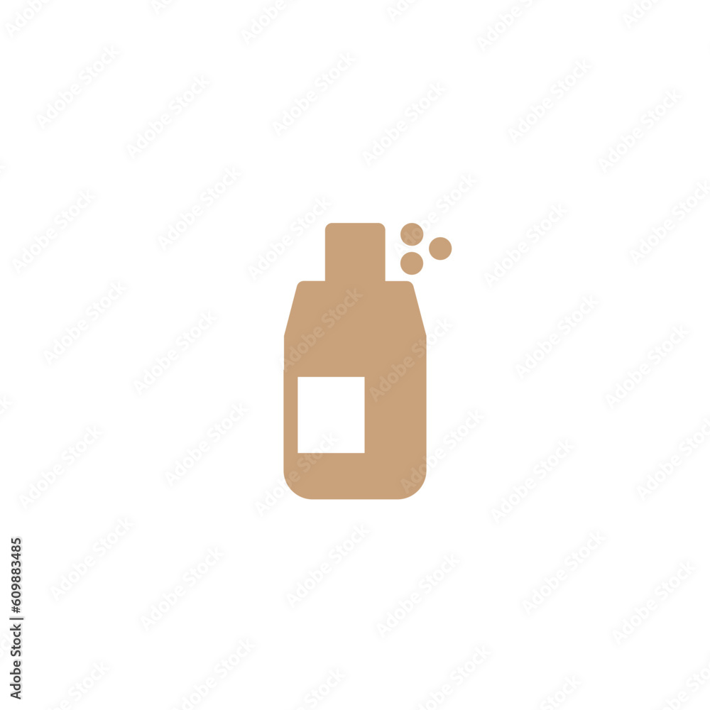 Obraz premium Care Hair Spray Solid Icon