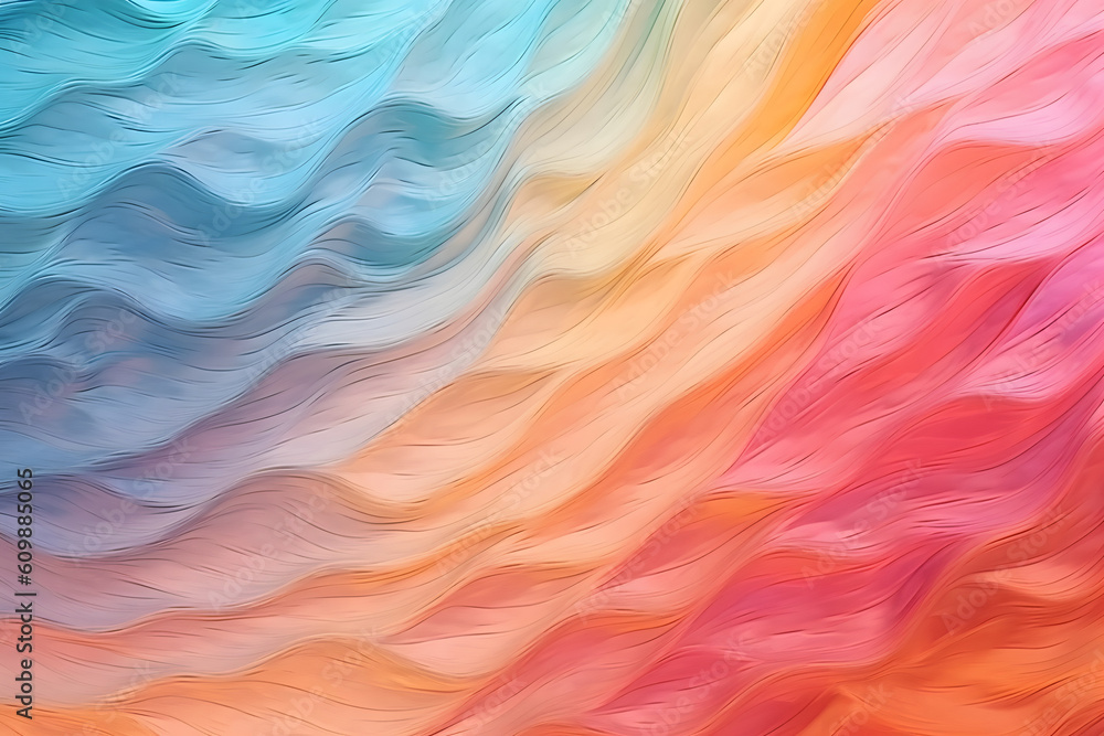 Fototapeta premium gradient of soft pastel abstract texture. Generative ai.