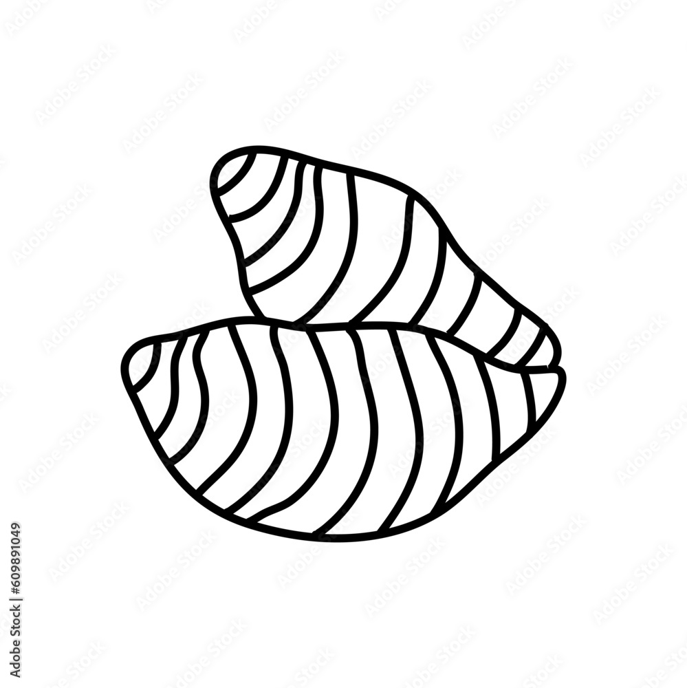 Taro doodle outline icon vector illustration. Hand drawn line sketch of Taro Taro doodle outline icon vector illustration. Hand drawn line sketch of Taro