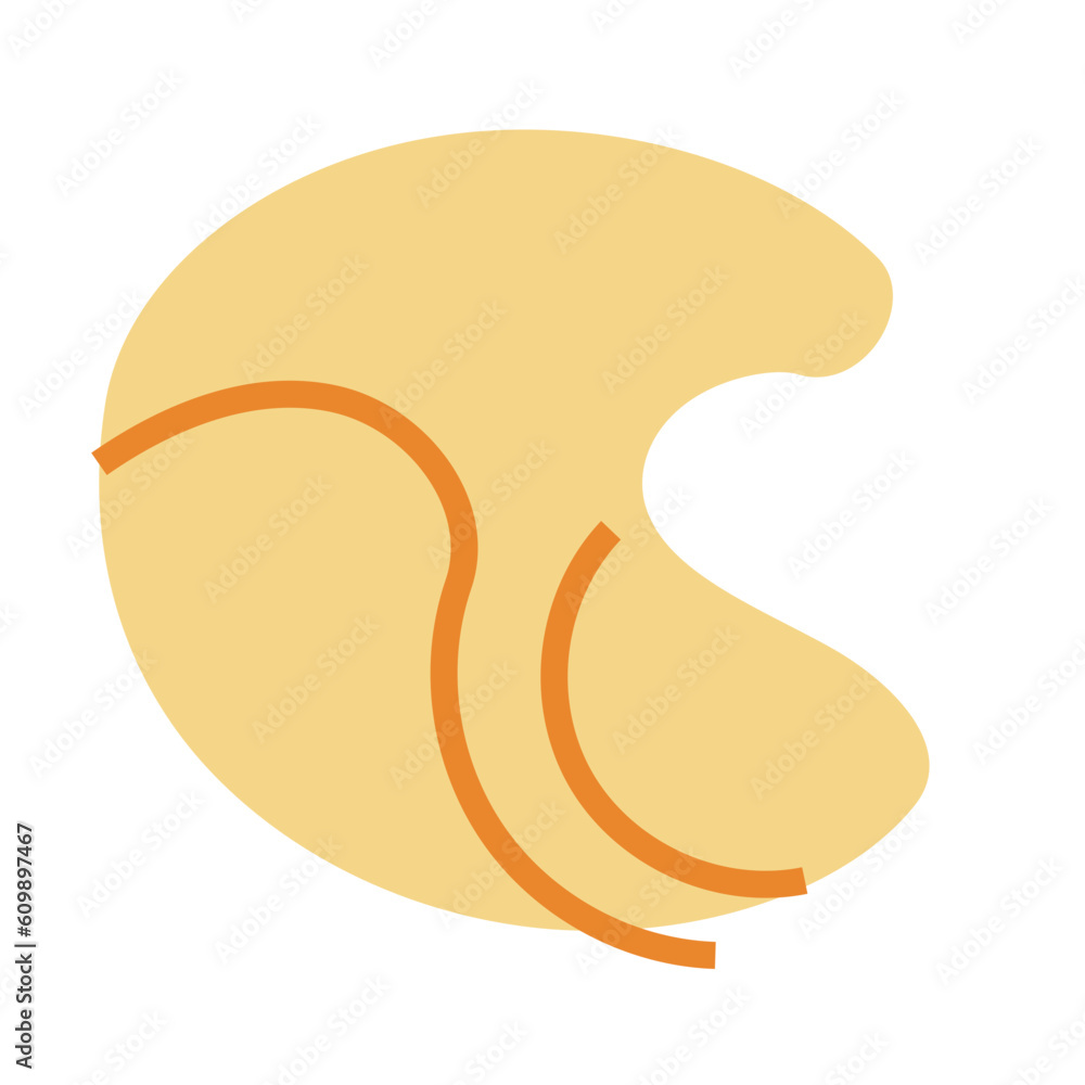 Obraz premium Abstract Shape Outline