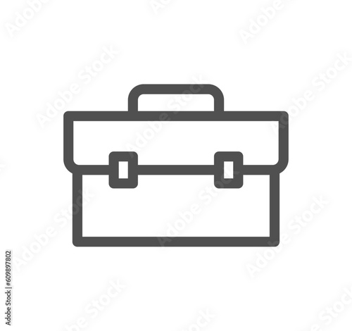Business people related icon outline and linear vector.