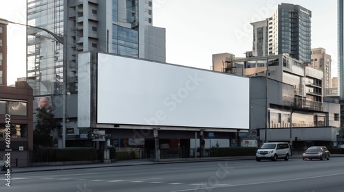 billboard  buildings  street  avenue  highway board traffic Generative AI