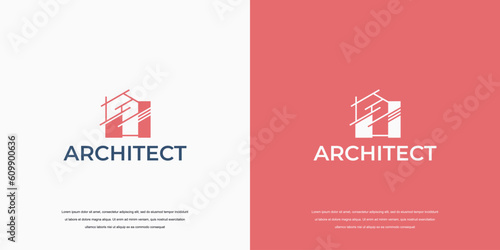 Building logo for architect company