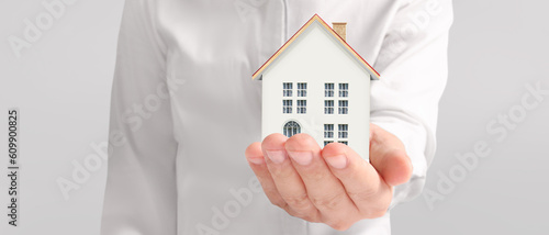 House Residential Structure in hand
