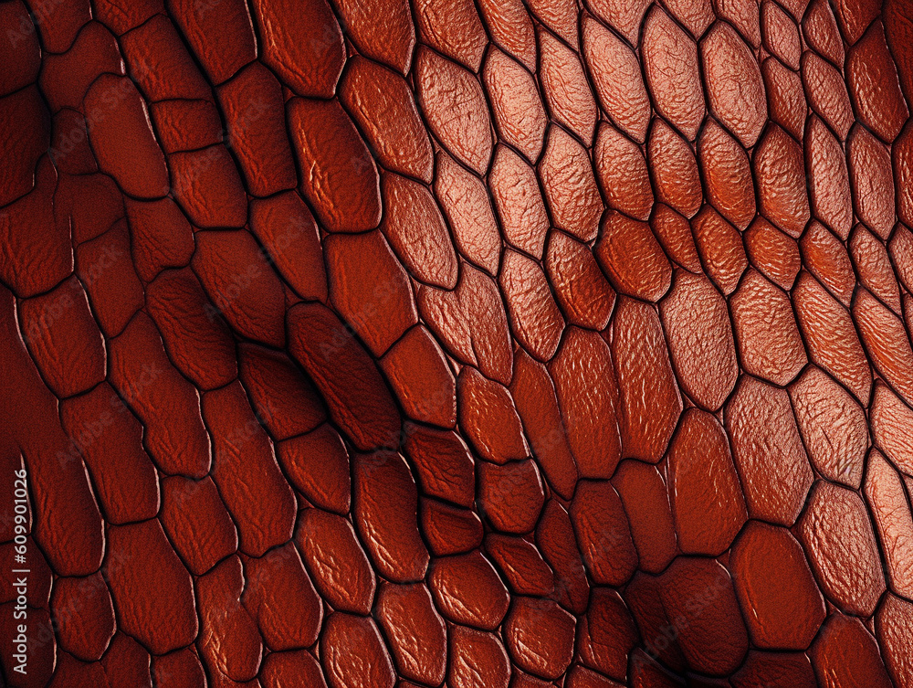 Brown Leather Texture Background Wallpaper AI Generated Stock