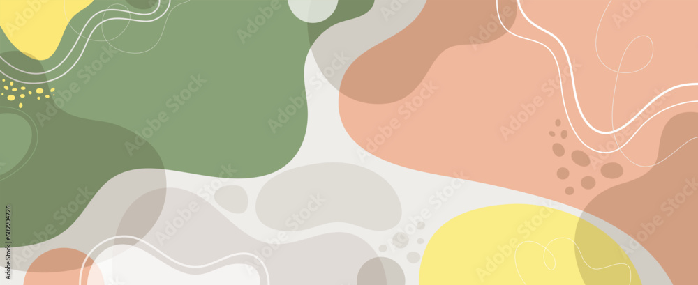 Color splash abstract background for design.Template banner and cover